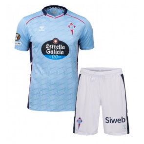 Celta Vigo Hjemmebanetrøje Børn 2025-26 Kortærmet (+ Korte bukser)